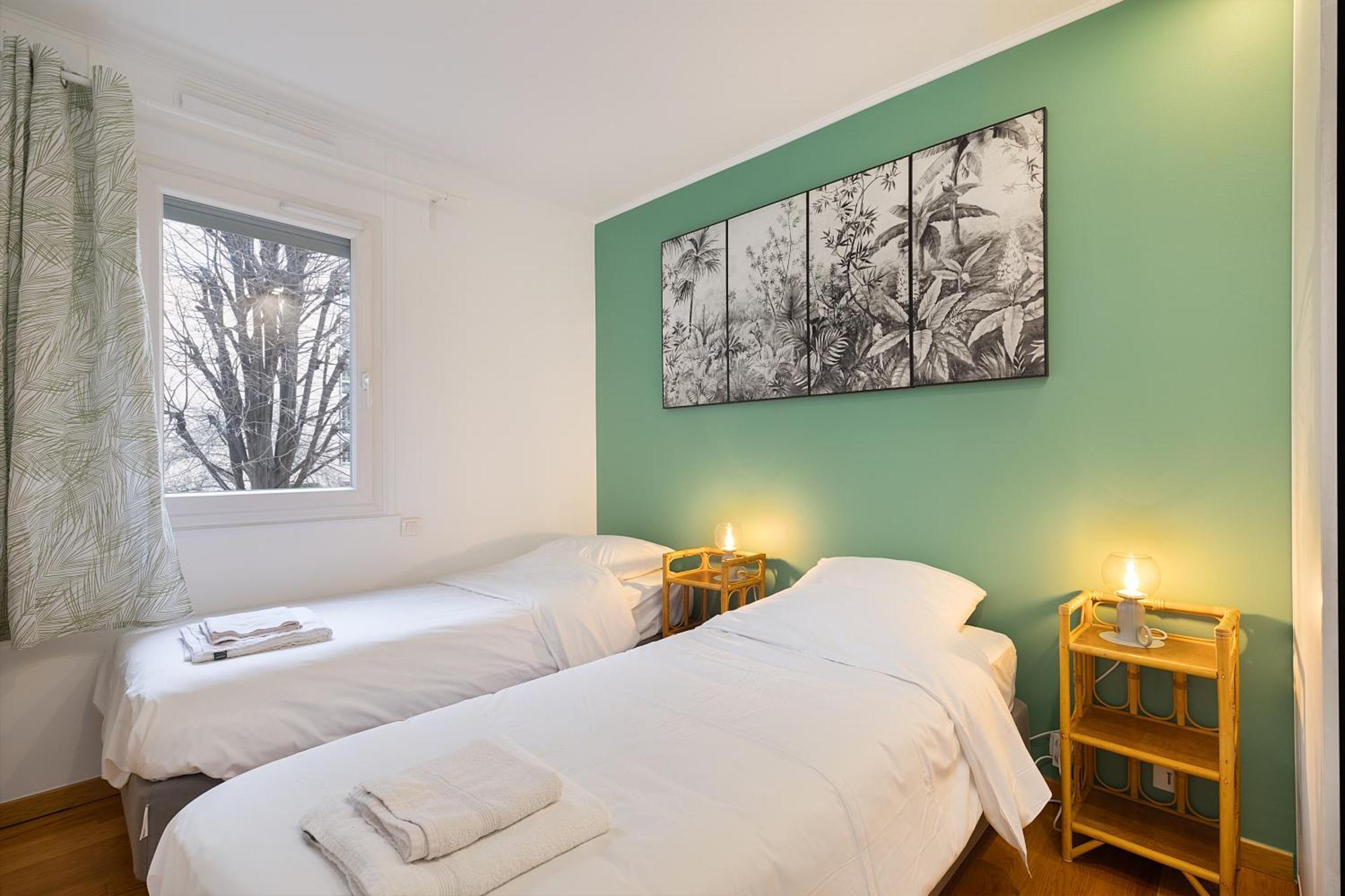 让蒂伊Cosy'N Paris - Parking Secure - Metro 14 - Wifi - Terrace - Premium Bedding公寓 外观 照片