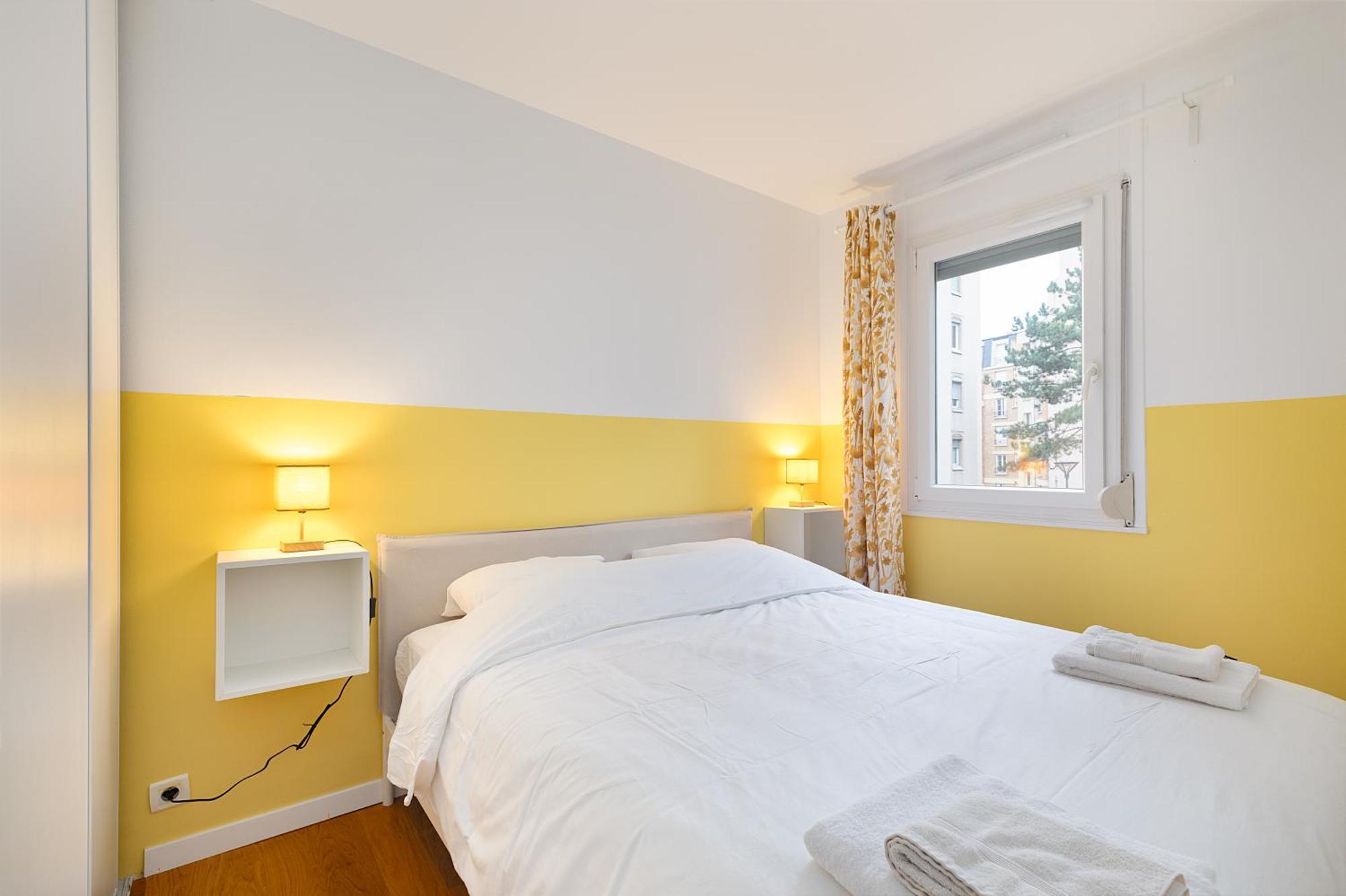 让蒂伊Cosy'N Paris - Parking Secure - Metro 14 - Wifi - Terrace - Premium Bedding公寓 外观 照片